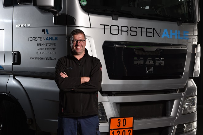 Thomas Meier-Wiethoff, Aushilfsfahrer für Tankwagen